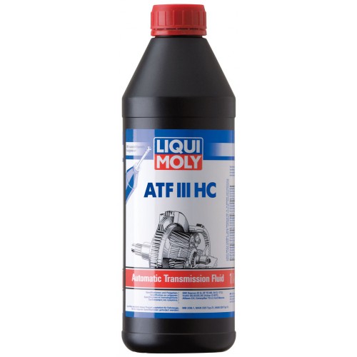 Трансмиссионное масло LIQUI MOLY для АКПП ATF III HC